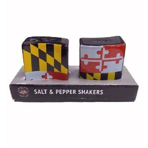 Maryland Flag Salt and Pepper Shakers - NEW Fast Ship